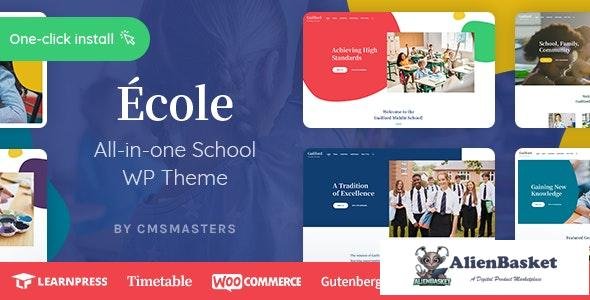 33223 Ecole v1.0.7 - Education & School WordPress Theme 