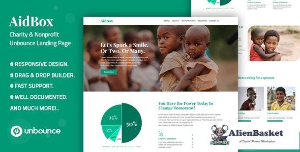 19531 Aidbox v1.0 - Charity & Nonprofit Unbounce Landing Page 