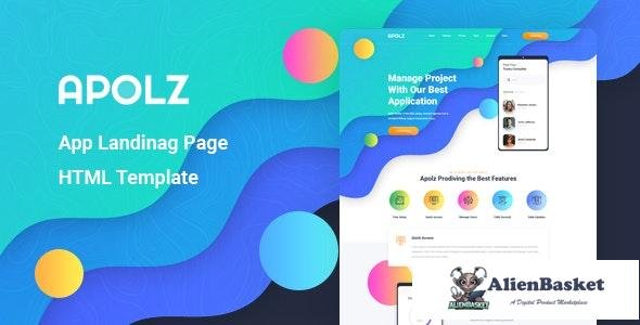 21259 Apolz v1.0 - App Landing Page HTML Template 