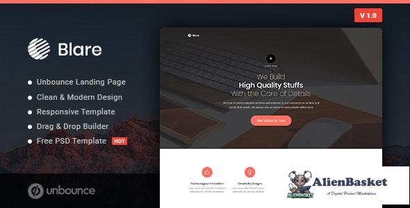 16267 Blare v1.0 - Business Unbounce Landing Page Template 