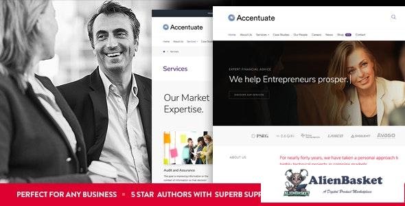 20733 Accentuate v1.1.6 - A Professional Consulting WordPress Theme 