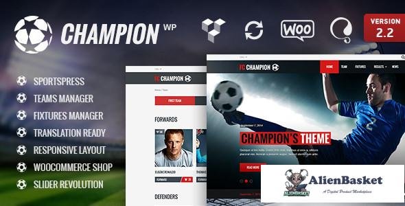 10865 Champion v2.9 - Soccer & Football WordPress Theme 