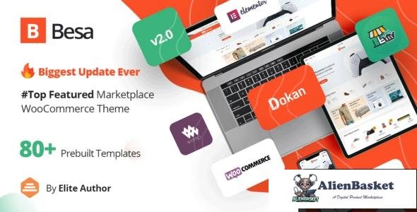 40454 Besa v2.2.18 - Elementor Marketplace WooCommerce Theme 