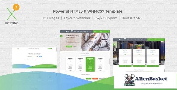 19893 X-DATA v2.1.0 - WHMCS7 & HTML5 Powerful Web Hosting Template 