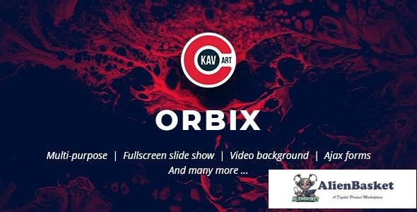 24272 Orbix v1.0 - Creative Multi-Purpose Template 