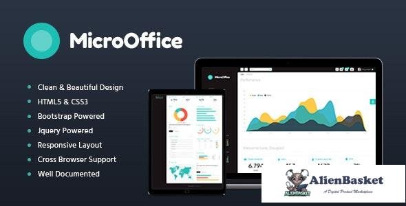 15996 Micro Office v1.2 - HTML Admin Template 