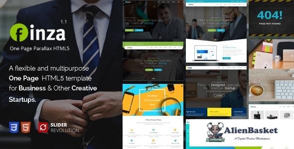 19644 Finza v1.1 - One Page Parallax 