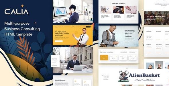 17904 Calia v1.0 - Business Consulting HTML Template 