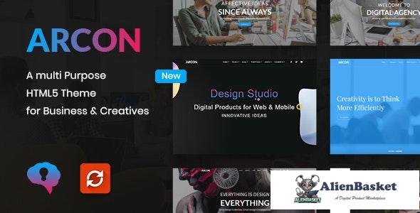27013 Arcon v1.0 - Creative Multi-Purpose HTML Template 