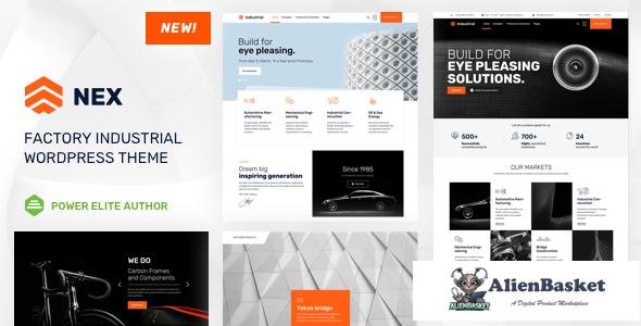 10784 Nex v2.5 - Factory & Industrial WordPress 