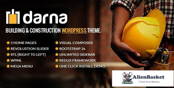 27518 Darna v1.3.2 - Building & Construction WordPress Theme 