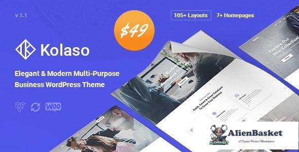 16297 Kolaso v1.1.0 - Modern Multi-Purpose WordPress Theme 