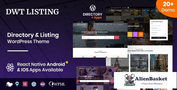 34241 DWT v3.2.6 - Directory & Listing WordPress Theme 