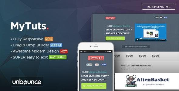 16935 MyTuts v1.0 - Education Unbounce Template 