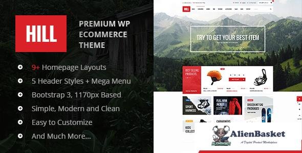 11941 HILL v1.5 - Premium Responsive WooCommerce Theme 
