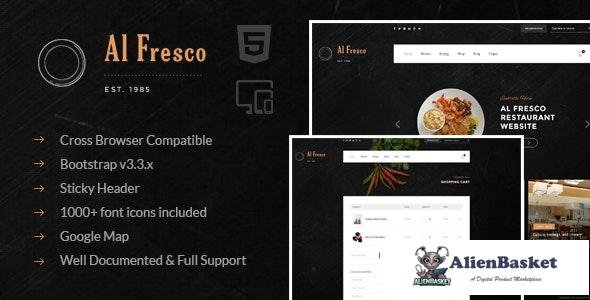 22832 Al Fresco v1.0 – An eCommerce Restaurant Responsive HTML Template 