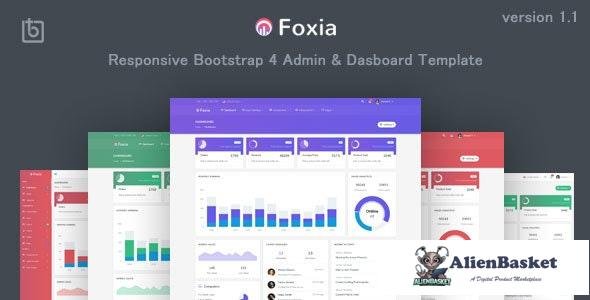 18056 Foxia v1.1 - Admin & Dashboard Template 