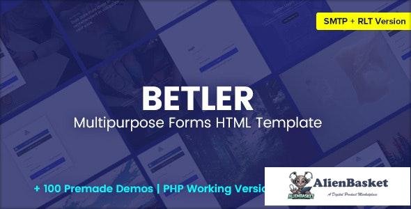 25736 Betler v1.0 - Multipurpose Forms HTML Template 