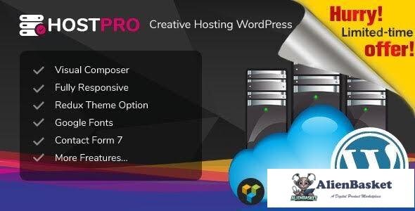 26514 Hostpro v1.0 - Responsive Hosting WHMCS WordPress Theme 