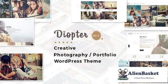 14788 Diopter v1.1 - Creative Responsive Photography / Portfolio WordPress Theme 