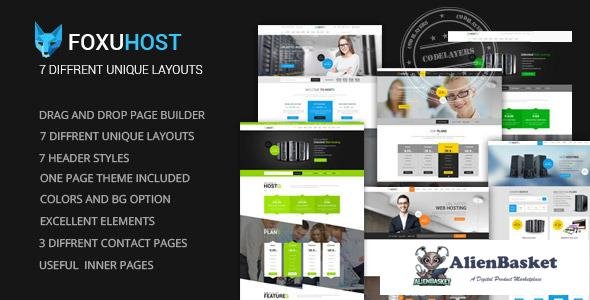 10738 FoxuhHost v1.1 - Shop, Corporate & Web Hosting + WHMCS 