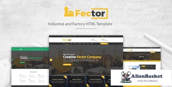 15379 Fector - Factory & Industrial Business HTML Template 