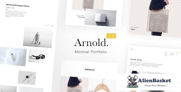 30022 Arnold v2.4.3 - Minimal Portfolio WordPress Theme 