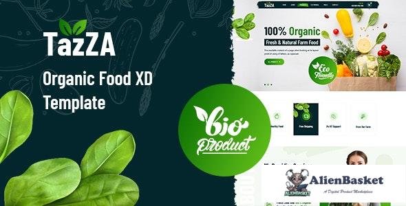 31769 TazZA v1.0 - Organic Food XD Template 