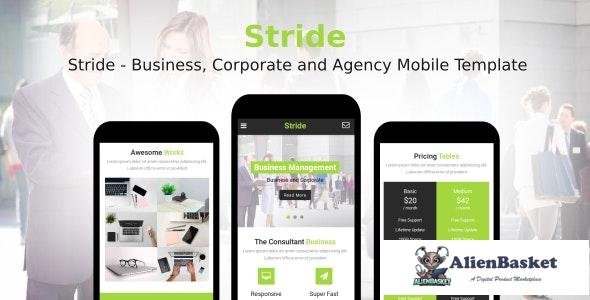22286 Stride v1.0 - Business, Corporate and Agency Mobile Template 