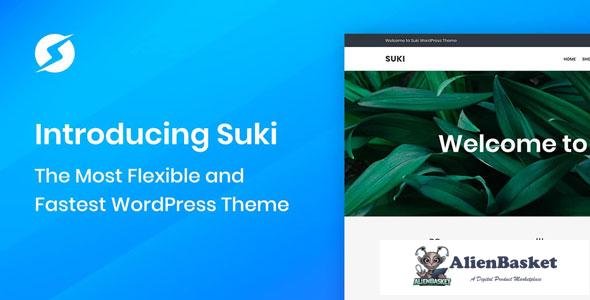 20974 Suki Pro v1.2.10 - Flexible & Lightweight WordPress Theme 