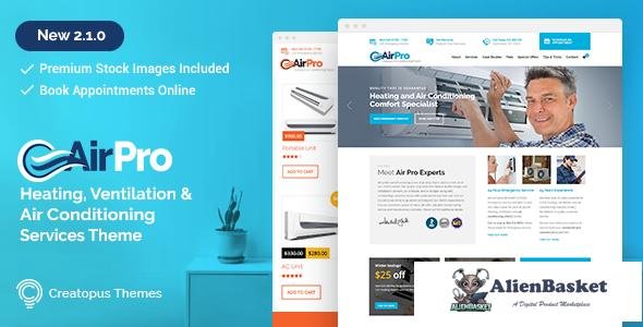 20109 AirPro v2.5.3 - Heating and Air conditioning Theme 
