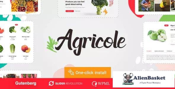 13547 Agricole v1.0.1 - Organic Food & Agriculture Theme 