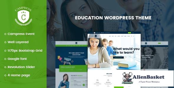 22051 Campress v1.15 - Responsive Education, Courses and Events 