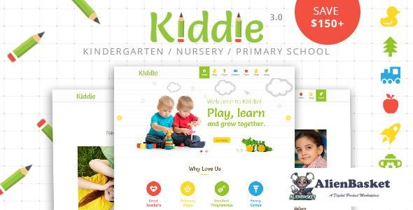 13378 Kiddie v3.9 - Kindergarten and Preschool WordPress Theme 