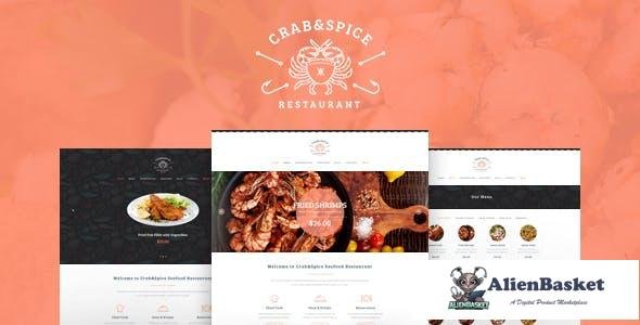 14175 Crab & Spice v1.3.1 - Restaurant and Cafe WordPress Theme 