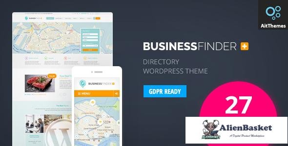 33085 Business Finder v3.1.15 - Directory Listing WordPress Theme 