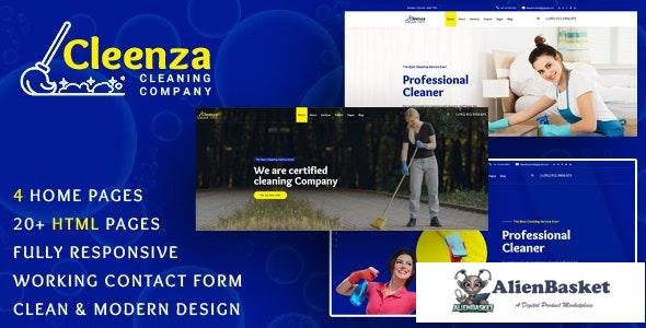 26648 Cleenza v1.0 - Cleaning Service HTML Template 