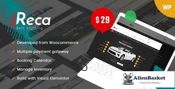 45050 Ireca v1.7.8 - Car Rental Boat, Bike, Vehicle, Calendar WordPress Theme 