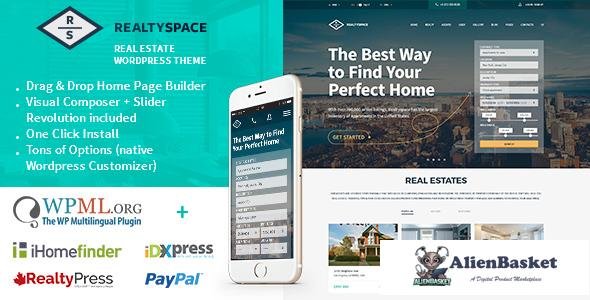 19566 Realtyspace v1.4.17 - Real estate WordPress Theme 