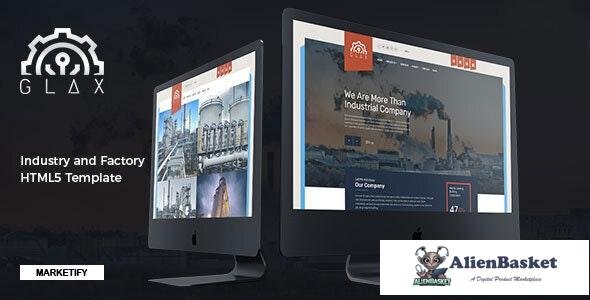 27283 Glax v1.0 - Industry HTML Template 