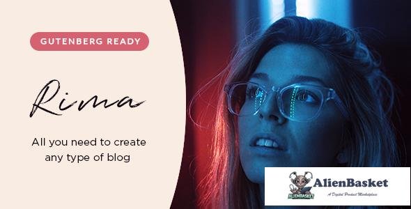 11827 Rima v1.6.1 - Personal Blog WordPress Theme 