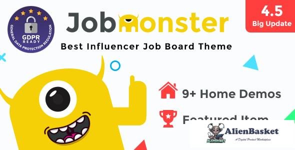 11850 Jobmonster v4.5.1.9 - Job Board WordPress Theme 