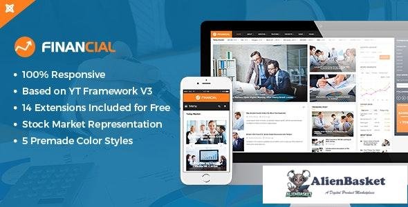 19477 Financial III v3.9.6 - Responsive Business Joomla Template 