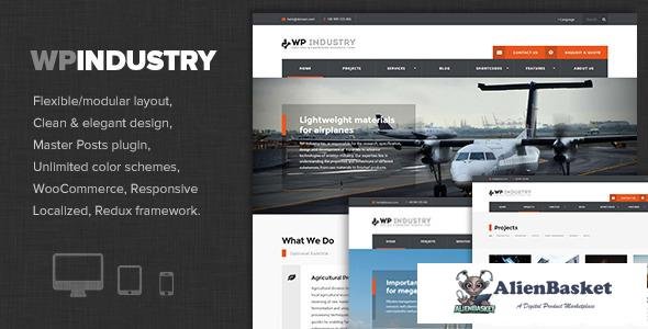 11054 WP Industry v1.5 - Industrial & Engineering WP theme 