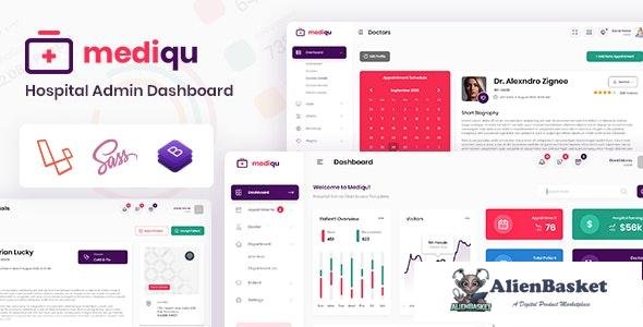 26733 Mediqu v1.0 - Hospital Laravel Admin Dashboard & Bootstrap Template 