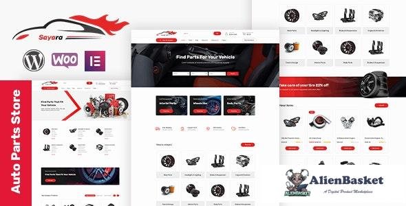 39451 Sayara v1.2.2 - Auto Parts Store WooCommerce WordPress Theme 