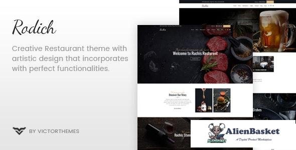 24670 Rodich v2.1 - A Restaurant WordPress Theme 