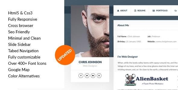 20770 vCard & Resume Template v1.0 
