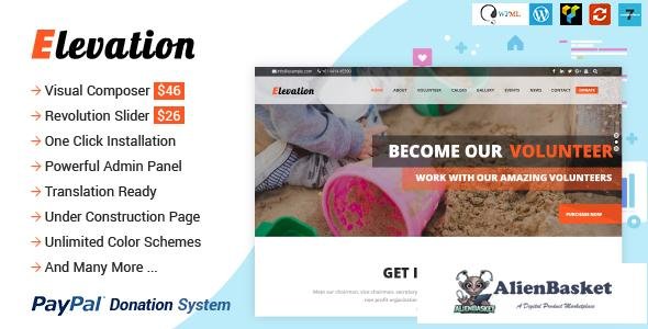 11888 ELEVATION v2.2.5 - Charity/Nonprofit/Fundraising WP Theme 