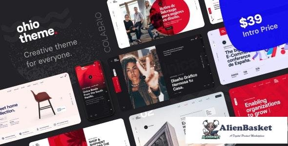 19500 Ohio v1.0.2 - Creative Portfolio & Agency WordPress Theme 